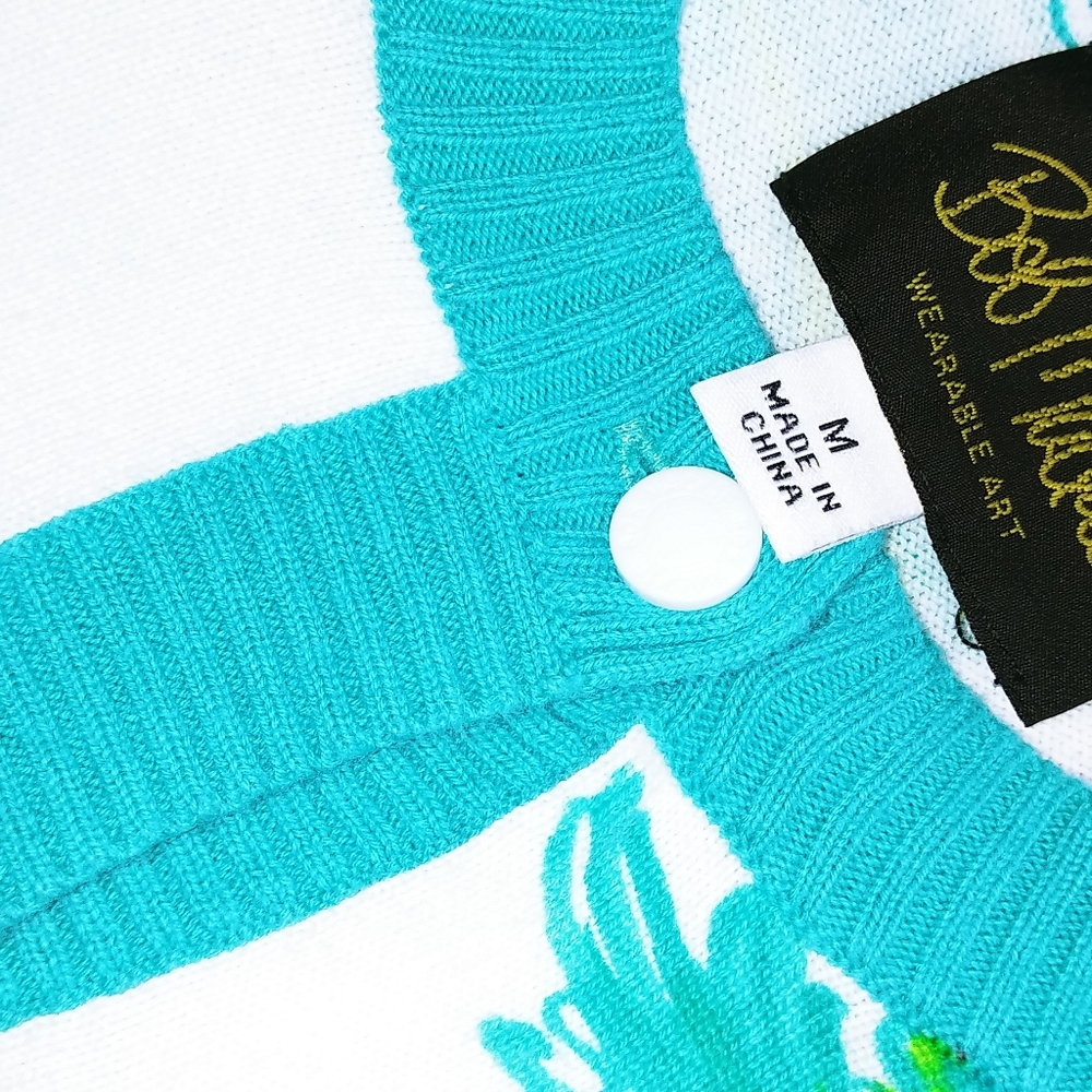 Bob Mackie Wearable Art Cardigan - image 7